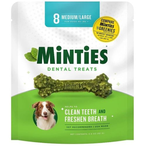 Sergeants Minties Dental Treats for Dogs Medium Large