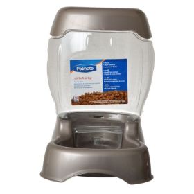 Petmate Cafe Pet Feeder  Pearl Tan (Option: 12 lbs)