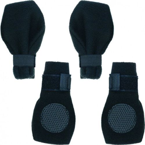 Fahion Pet Arctic Fleece Dog Boots  Black